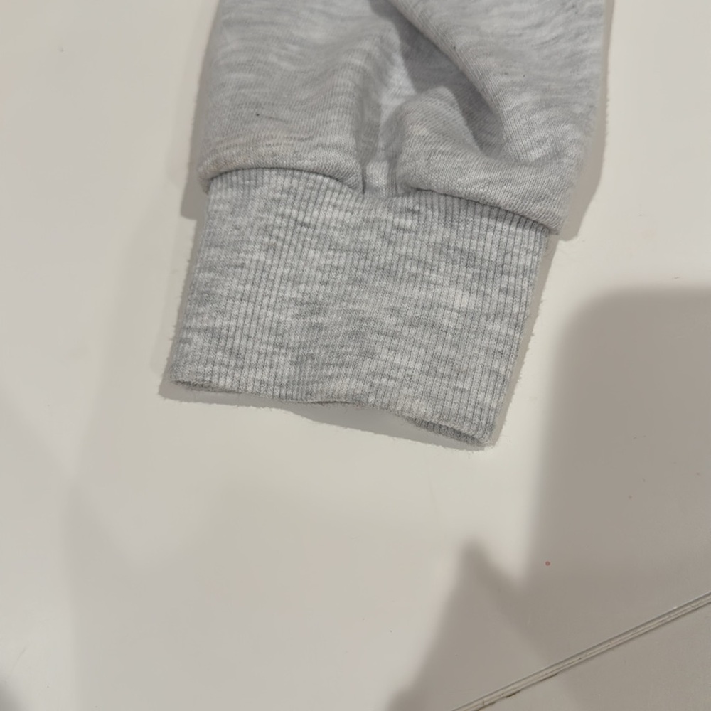 Garage Light Gray Cocoon Zipper Hoodie Cropped - Picture 4 of 5